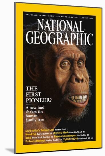 Cover of the August, 2002 National Geographic Magazine-Mauricio Anton-Mounted Photographic Print