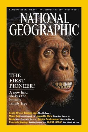 Cover of the August, 2002 National Geographic Magazine' Photographic Print  - Mauricio Anton | AllPosters.com