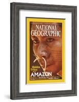 Cover of the August, 2003 National Geographic Magazine-Nicolas Reynard-Framed Photographic Print