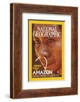 Cover of the August, 2003 National Geographic Magazine-Nicolas Reynard-Framed Photographic Print