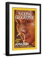 Cover of the August, 2003 National Geographic Magazine-Nicolas Reynard-Framed Photographic Print