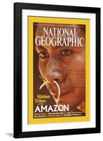 Cover of the August, 2003 National Geographic Magazine-Nicolas Reynard-Framed Photographic Print