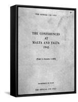 Cover of the Conferences at Malta and Yalta-null-Framed Stretched Canvas