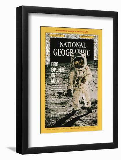 Cover of the December, 1969 National Geographic Magazine-null-Framed Premium Photographic Print