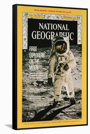 Cover of the December, 1969 National Geographic Magazine-null-Framed Stretched Canvas