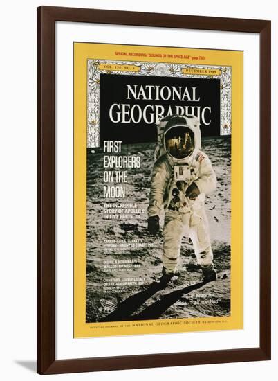 Cover of the December, 1969 National Geographic Magazine-null-Framed Photographic Print