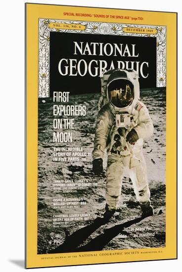 Cover of the December, 1969 National Geographic Magazine-null-Mounted Photographic Print