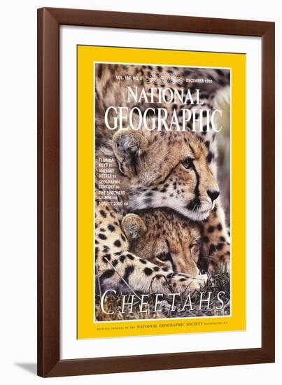 Cover of the December, 1999 National Geographic Magazine-Chris Johns-Framed Photographic Print