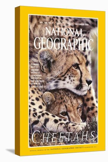 Cover of the December, 1999 National Geographic Magazine-Chris Johns-Stretched Canvas