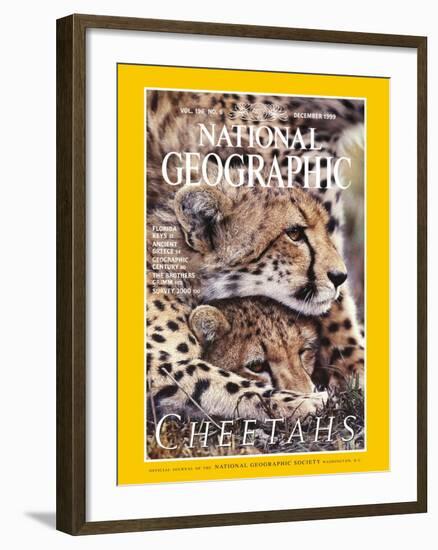 Cover of the December, 1999 National Geographic Magazine-Chris Johns-Framed Premium Photographic Print