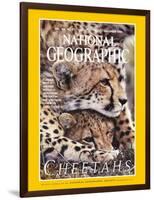 Cover of the December, 1999 National Geographic Magazine-Chris Johns-Framed Photographic Print