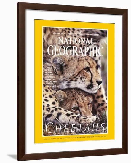 Cover of the December, 1999 National Geographic Magazine-Chris Johns-Framed Photographic Print