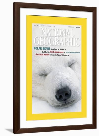 Cover of the December, 2000 National Geographic Magazine-Norbert Rosing-Framed Photographic Print