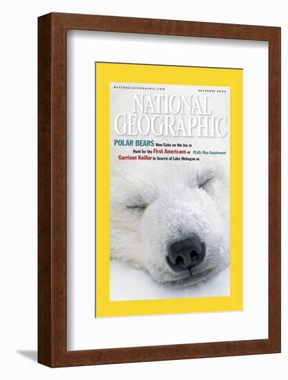 Cover of the December, 2000 National Geographic Magazine-Norbert Rosing-Framed Photographic Print