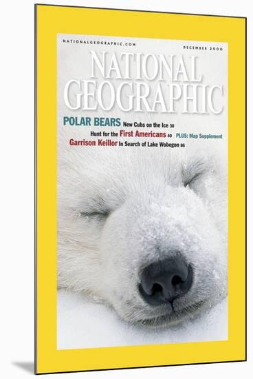 Cover of the December, 2000 National Geographic Magazine-Norbert Rosing-Mounted Premium Photographic Print