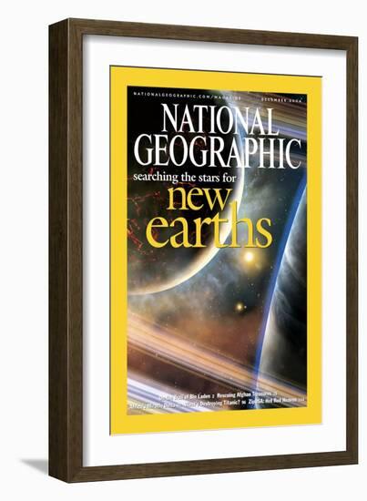 Cover of the December, 2004 National Geographic Magazine-Dana Berry-Framed Photographic Print