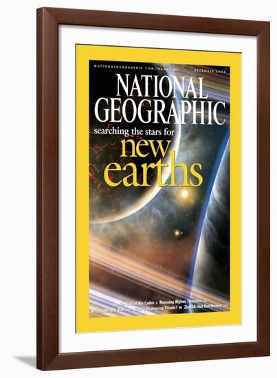 Cover of the December, 2004 National Geographic Magazine-Dana Berry-Framed Photographic Print