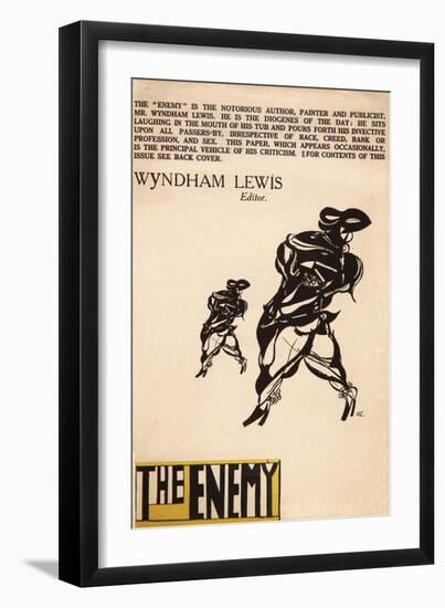 Cover of the Enemy-Wyndham Lewis-Framed Giclee Print