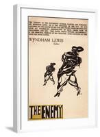 Cover of the Enemy-Wyndham Lewis-Framed Giclee Print