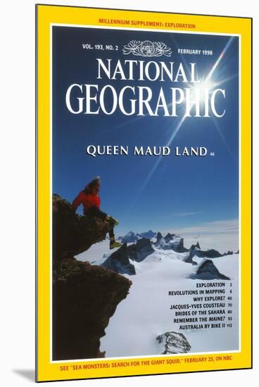 Cover of the February, 1998 National Geographic Magazine-Gordon Wiltsie-Mounted Photographic Print