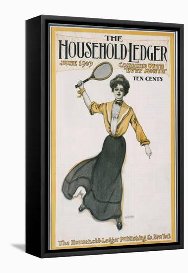 Cover of The Household Ledger magazine, American, June 1903-Unknown-Framed Stretched Canvas