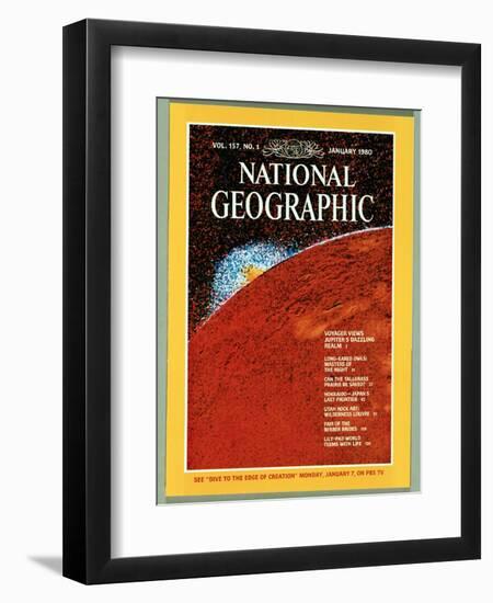 Cover of the January, 1980 National Geographic Magazine-null-Framed Premium Photographic Print