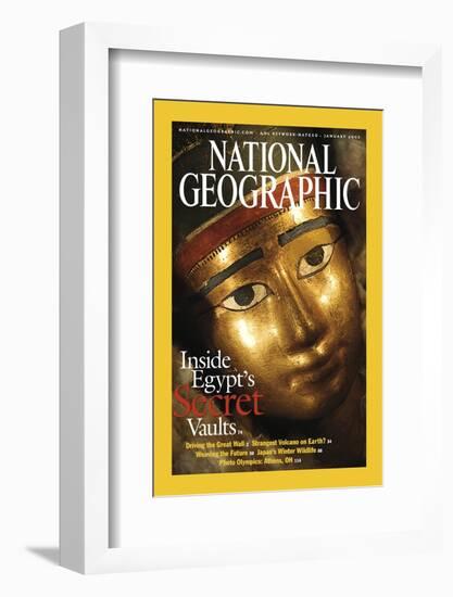 Cover of the January, 2003 National Geographic Magazine-Kenneth Garrett-Framed Photographic Print