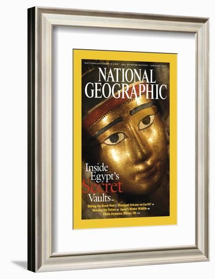 Cover of the January, 2003 National Geographic Magazine-Kenneth Garrett-Framed Photographic Print