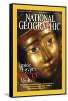 Cover of the January, 2003 National Geographic Magazine-Kenneth Garrett-Framed Stretched Canvas