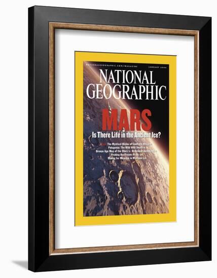 Cover of the January, 2004 National Geographic Magazine-null-Framed Photographic Print