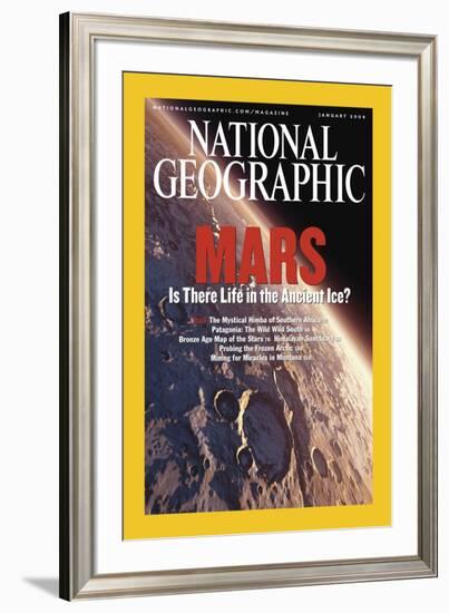 Cover of the January, 2004 National Geographic Magazine-null-Framed Photographic Print