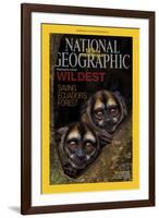 Cover of the January, 2013 National Geographic Magazine-Tim Laman-Framed Photographic Print