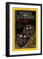 Cover of the January, 2013 National Geographic Magazine-Tim Laman-Framed Premium Photographic Print