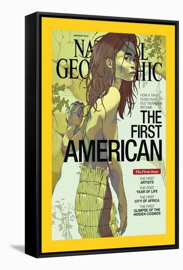 Cover of the January, 2015 National Geographic Magazine-Tomer Hanuka-Framed Stretched Canvas