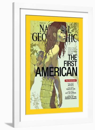 Cover of the January, 2015 National Geographic Magazine-Tomer Hanuka-Framed Photographic Print