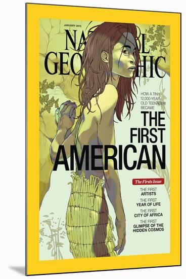 Cover of the January, 2015 National Geographic Magazine-Tomer Hanuka-Mounted Photographic Print