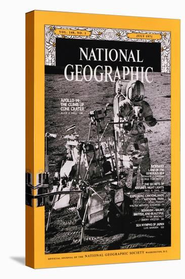 Cover of the July, 1971 National Geographic Magazine-null-Stretched Canvas