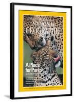 Cover of the July, 1976 National Geographic Magazine-Chris Johns-Framed Photographic Print