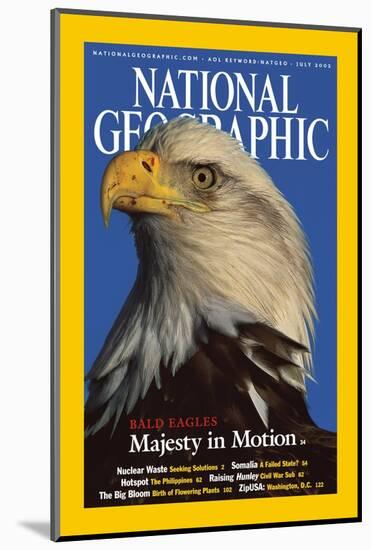 Cover of the July, 2002 National Geographic Magazine-Norbert Rosing-Mounted Photographic Print