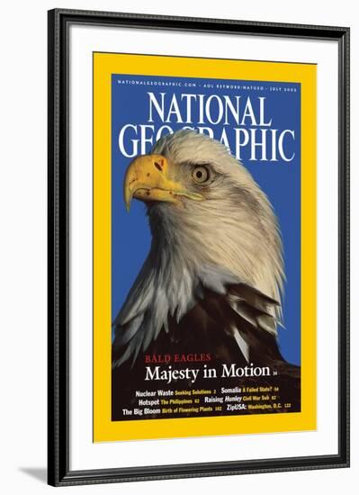 Cover of the July, 2002 National Geographic Magazine-Norbert Rosing-Framed Photographic Print