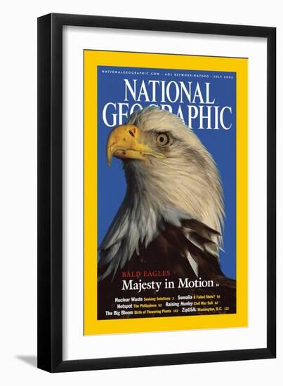 Cover of the July, 2002 National Geographic Magazine-Norbert Rosing-Framed Premium Photographic Print