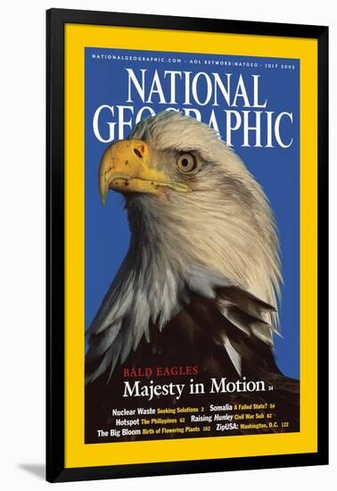 Cover of the July, 2002 National Geographic Magazine-Norbert Rosing-Framed Photographic Print