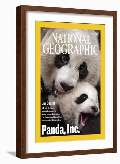 Cover of the July, 2006 National Geographic Magazine-Michael Nichols-Framed Photographic Print