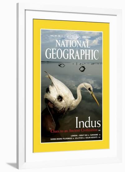 Cover of the June, 2000 National Geographic Magazine-Randy Olson-Framed Photographic Print