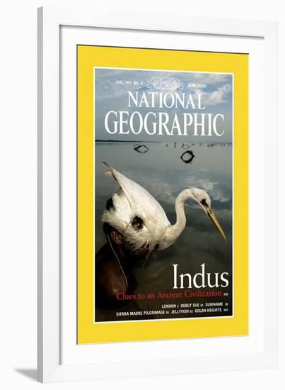 Cover of the June, 2000 National Geographic Magazine-Randy Olson-Framed Photographic Print