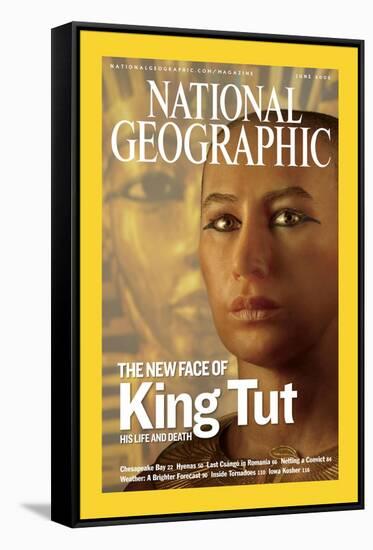 Cover of the June, 2005 National Geographic Magazine-Kenneth Garrett-Framed Stretched Canvas