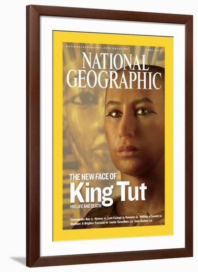 Cover of the June, 2005 National Geographic Magazine-Kenneth Garrett-Framed Premium Photographic Print