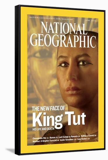 Cover of the June, 2005 National Geographic Magazine-Kenneth Garrett-Framed Stretched Canvas