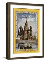 Cover of the March, 1966 National Geographic Magazine-Dean Conger-Framed Photographic Print