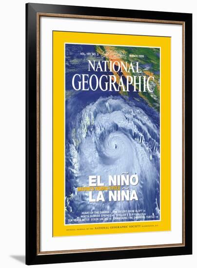 Cover of the March, 1999 National Geographic Magazine-null-Framed Photographic Print